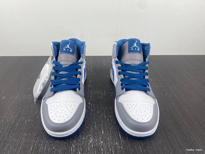 Cheap Husky Blue Cement Mid DO8423- True 1 3690 Comfortable Jordan 1014